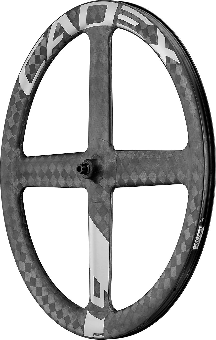 Cadex 4 Spoke Tubeless Disc Front Wheel